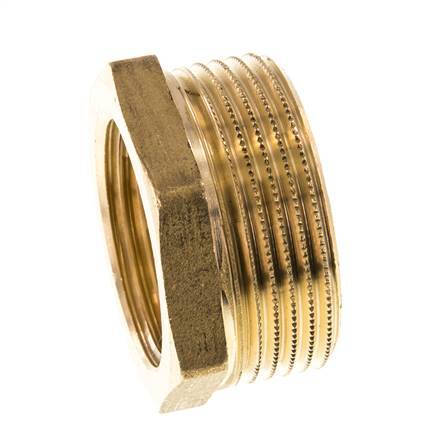 G 1'' x G 1 1/4'' F/M Brass Reducing Ring 16 Bar
