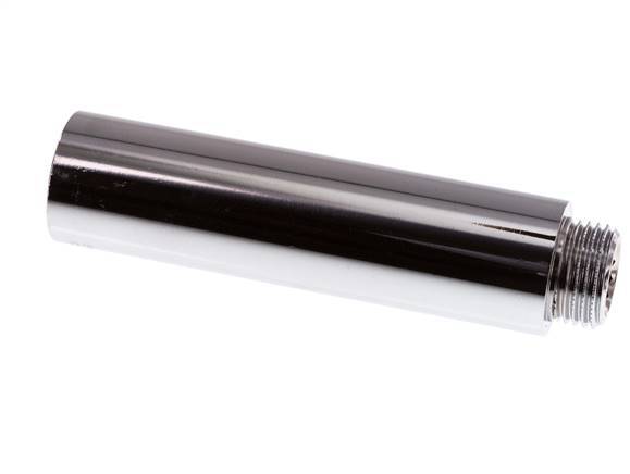 G 1/2'' F/M Chromium plated Brass Extension DIN 3523 - 100 mm