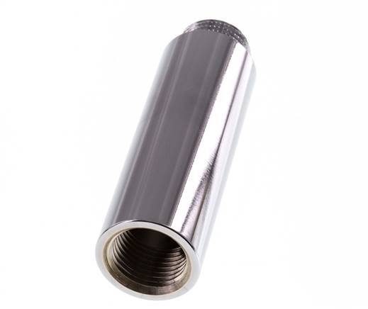 G 1/2'' F/M Chromium plated Brass Extension DIN 3523 - 80 mm