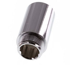 G 3/4'' F/M Chromium plated Brass Extension DIN 3523 - 50 mm