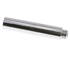 G 3/8'' F/M Chromium plated Brass Extension DIN 3523 - 100 mm