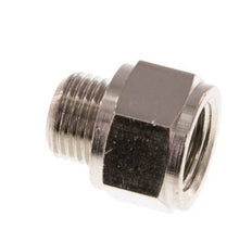 G 1/8'' F/M Nickel plated Brass Extension 16 Bar - 10 mm [5 Pieces]
