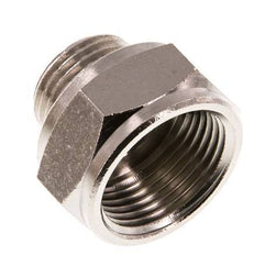 G 3/4'' x G 1/2'' F/M Nickel plated Brass Reducing Ring 16 Bar