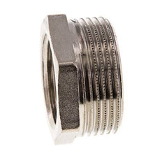 G 1'' x G 1 1/4'' F/M Nickel plated Brass Reducing Ring 16 Bar