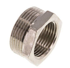 G 1'' x G 1 1/4'' F/M Nickel plated Brass Reducing Ring 16 Bar
