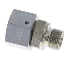G 1/2'' x G 3/8'' F/M Zinc plated Steel Reducing Adapter 300 Bar - Hydraulic