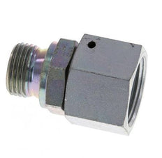 G 3/4'' x G 1/2'' F/M Zinc plated Steel Reducing Adapter 175 Bar - Hydraulic