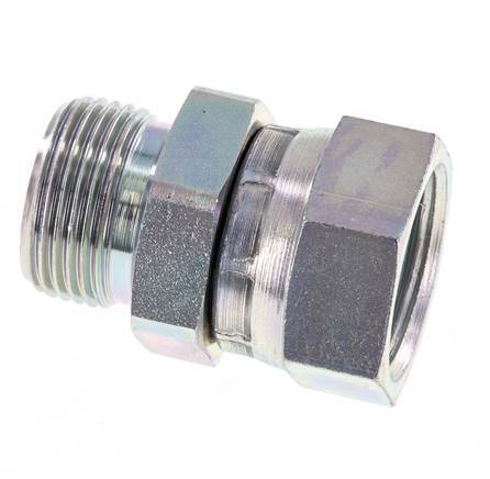 G 3/4'' F/M Zinc plated Steel Reducing Adapter 175 Bar - Hydraulic