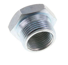 G 3/8'' x M22x1.5 F/M Zinc plated Steel Reducing Ring 250 Bar - Hydraulic