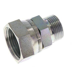 G 1'' x G 3/4'' F/M Zinc plated Steel Reducing Adapter 150 Bar - Hydraulic