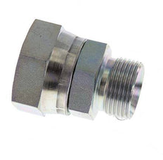 G 1'' x G 3/4'' F/M Zinc plated Steel Reducing Adapter 150 Bar - Hydraulic