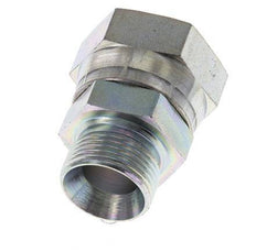 G 1'' x G 3/4'' F/M Zinc plated Steel Reducing Adapter 150 Bar - Hydraulic