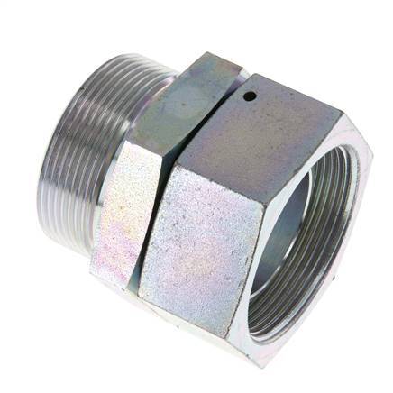G 2'' F/M Zinc plated Steel Reducing Adapter 75 Bar - Hydraulic