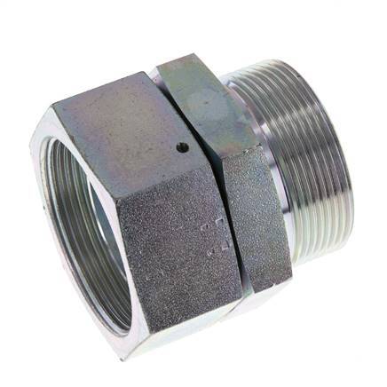 G 2'' F/M Zinc plated Steel Reducing Adapter 75 Bar - Hydraulic