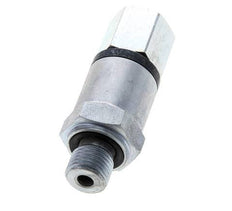 G 1/4'' F/M Zinc plated Steel Swivel Joint 500 Bar - Hydraulic - High-pressure