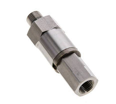 G 1/4'' F/M Stainless steel Swivel Joint 250 Bar - Hydraulic - High-pressure
