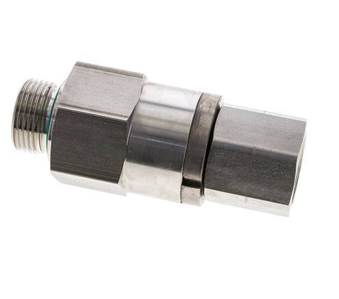 G 1'' F/M Stainless steel Swivel Joint 250 Bar - Hydraulic - High-pressure