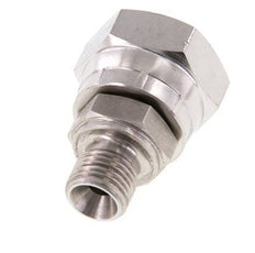 G 1/2'' x G 1/4'' F/M Stainless steel Reducing Adapter 300 Bar - Hydraulic