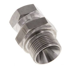 G 1/2'' x G 3/4'' F/M Stainless steel Reducing Adapter 300 Bar - Hydraulic