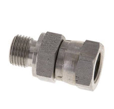 G 1/8'' F/M Stainless steel Reducing Adapter 400 Bar - Hydraulic