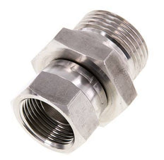 G 3/4'' x G 1'' F/M Stainless steel Reducing Adapter 175 Bar - Hydraulic