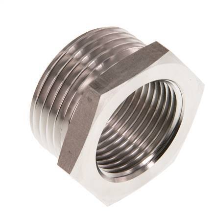G 3/4'' x G 1'' F/M Stainless steel Reducing Ring 40 Bar