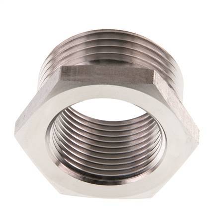 G 3/4'' x G 1'' F/M Stainless steel Reducing Ring 40 Bar