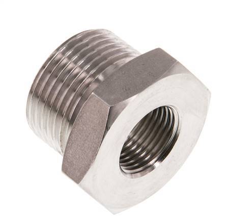 G 3/8'' x G 3/4'' F/M Stainless steel Reducing Ring 40 Bar