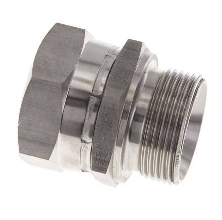 G 1 1/4'' F/M Stainless steel Reducing Adapter 150 Bar - Hydraulic