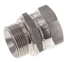 G 1 1/4'' F/M Stainless steel Reducing Adapter 150 Bar - Hydraulic