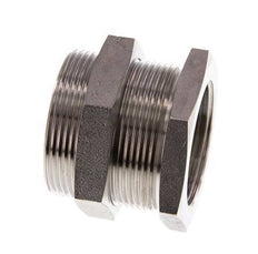 G 1 1/4'' x M49x2 F/M Stainless steel Bulkhead Fitting 40 Bar