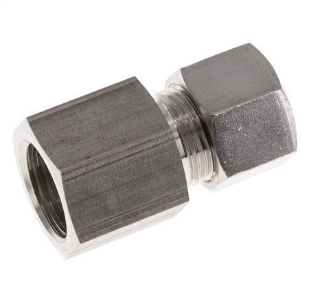 G 1/2'' x 12S Stainless steel Straight Compression Fitting 630 Bar DIN 2353