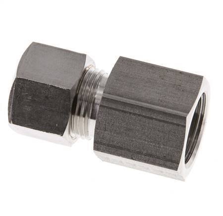 G 1/2'' x 12S Stainless steel Straight Compression Fitting 630 Bar DIN 2353