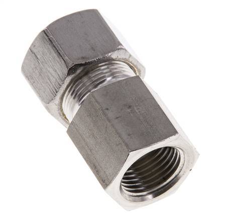 G 1/2'' x 16S Stainless steel Straight Compression Fitting 400 Bar DIN 2353