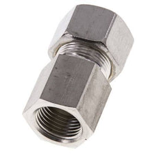 G 1/2'' x 16S Stainless steel Straight Compression Fitting 400 Bar DIN 2353
