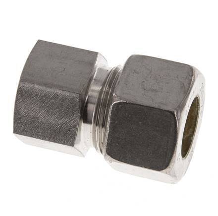G 3/8'' x 20S Stainless steel Straight Compression Fitting 400 Bar DIN 2353