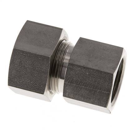 G 1'' x 25S Stainless steel Straight Compression Fitting 400 Bar DIN 2353