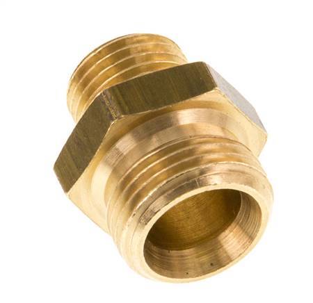 G 3/8'' x G 1/4'' Brass Double Nipple 16 Bar [5 Pieces]