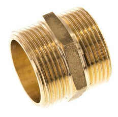 G 1 1/4'' Brass Double Nipple 16 Bar