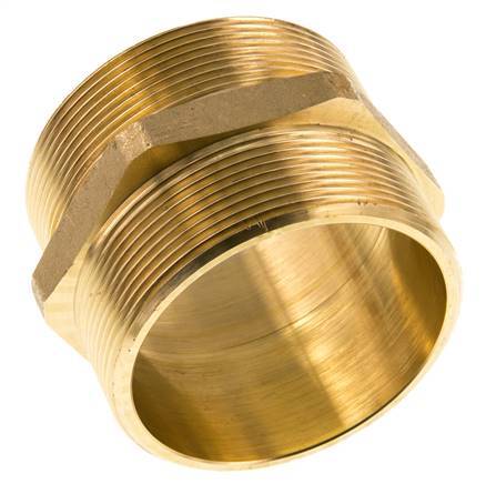 G 2 1/2'' Brass Double Nipple 16 Bar