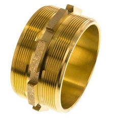 G 4'' Brass Double Nipple 16 Bar