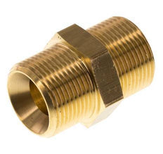 M24x1.5 Brass Double Nipple 16 Bar