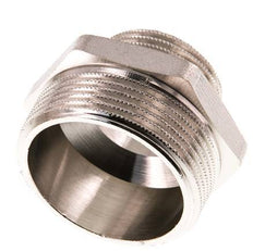 G 1 1/2'' x G 1'' Nickel plated Brass Double Nipple 16 Bar