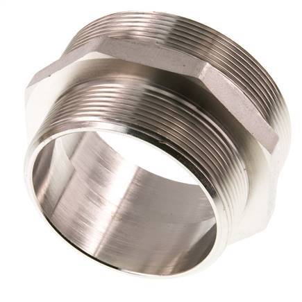 G 3'' x G 2 1/2'' Nickel plated Brass Double Nipple 16 Bar
