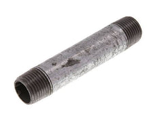 R 1/2'' Zinc plated Steel Double Pipe Nipple 50 Bar DIN 2982 - 100mm [5 Pieces]