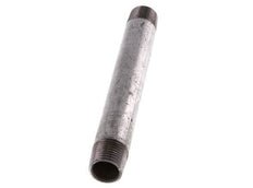 R 1/2'' Zinc plated Steel Double Pipe Nipple 50 Bar DIN 2982 - 150mm [5 Pieces]