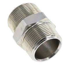 1 1/4'' NPT Zinc plated Steel Double Nipple 80 Bar - Hydraulic