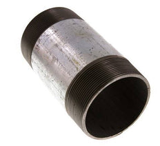 R 3'' Zinc plated Steel Double Pipe Nipple 50 Bar DIN 2982 - 150mm