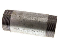 R 3'' Zinc plated Steel Double Pipe Nipple 50 Bar DIN 2982 - 200mm