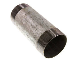 R 3'' Zinc plated Steel Double Pipe Nipple 50 Bar DIN 2982 - 200mm